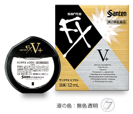 산테 FX V 플러스 12ml 일본 안약 눈피로 충혈 케어