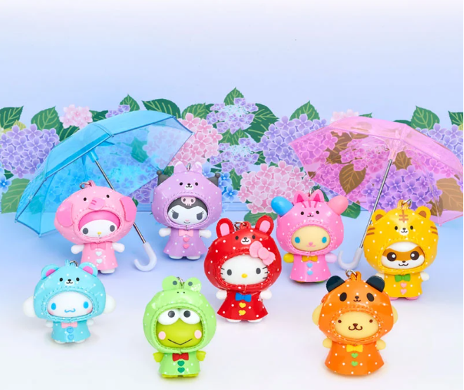 [랜덤]산리오 치비토모 시리즈 4탄 우비 sanrio 오리지널 시크릿 랜덤 키링 키홀더